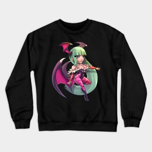 Chibi Morrigan Crewneck Sweatshirt